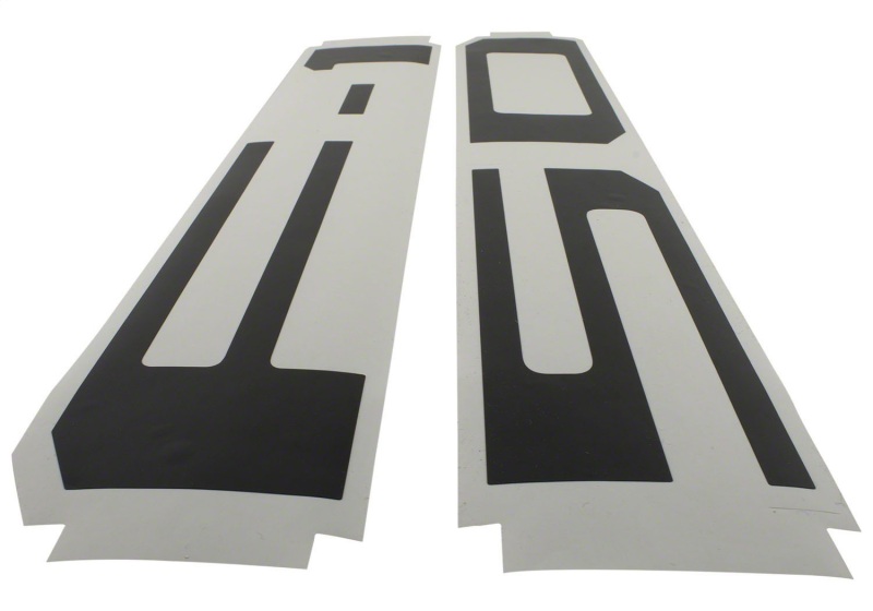 Ford F-150 Tailgate Decal - Ford Racing - OEM grade vinyl decals - Black - `15-`25